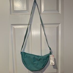 Uniqlo Teal Crossbody Bag